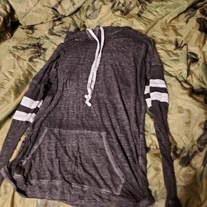 Distressed hoodie